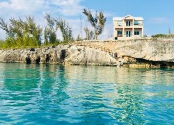  View of the property from a kayak on the water